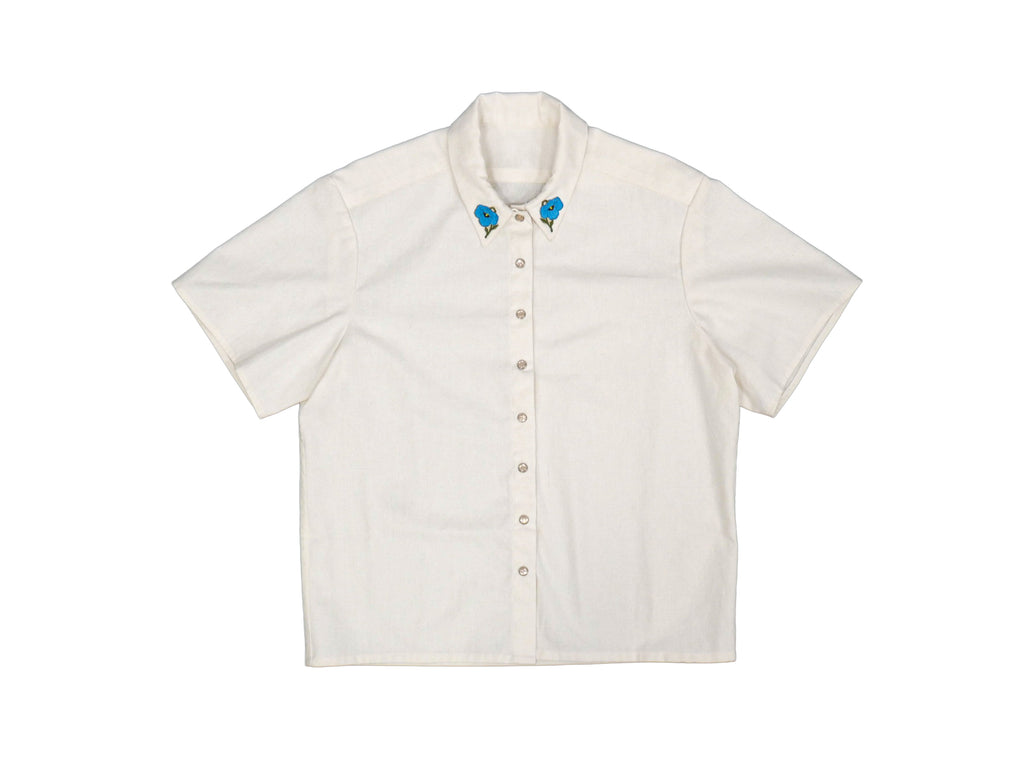Poppy Button Up