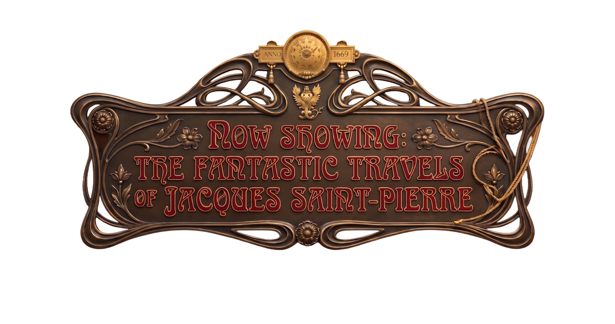 Now Showing: The Fantastic Travels of Jacques Saint-Pierre